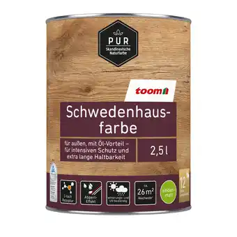 toom Baumarkt toom Schwedenhausfarbe anthrazitfarben 2,5 l Angebot