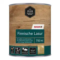 toom Baumarkt toom Finnische Lasur teakfarben 750 ml Angebot