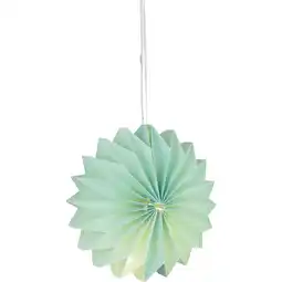 toom Baumarkt toom Solar-Laterne Papier/Kunststoff grün Ø 300 cm Angebot