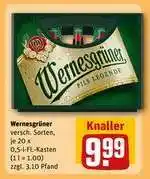 REWE Wernesgrüner Angebot