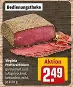 REWE Virginia Pfefferschinken Angebot
