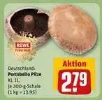 REWE Deutschland: Portobello Pilze Angebot