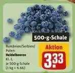 REWE Heidelbeeren Angebot