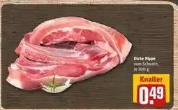 REWE Dicke Rippe Angebot