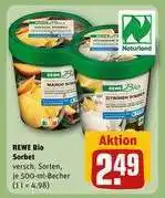 REWE REWE Bio Sorbet Angebot