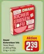 REWE Omami Kichererbsen Tofu Texas Roast Angebot