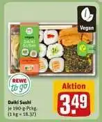 REWE Daiki Sushi Angebot