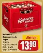 REWE Budweiser Premium Czech Lager Angebot