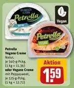REWE Petrella Vegane Creme Angebot
