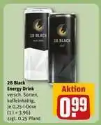 REWE 28 BLACK Energy Drink Angebot