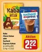 REWE Kaba Choco Kakao oder Suchard Express Kakao Angebot