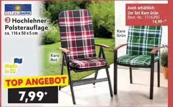 Norma 3 Hochlehner-Polsterauflage Angebot