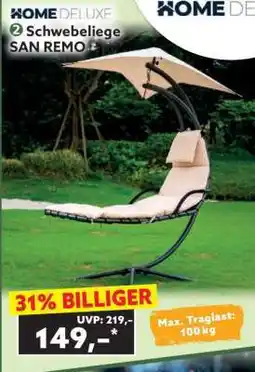 Norma Schwebeliege San Remo Angebot