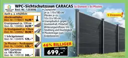 Norma WPC–Sichtschutzzaun CARACAS Angebot