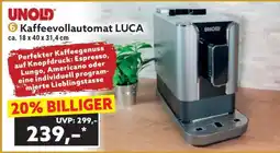 Norma Kaffeevollautomat LUCA Angebot