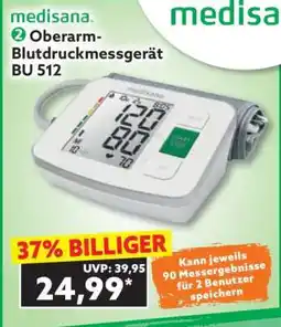 Norma Oberarm-Blutdruckmessgerät BU 512 Angebot