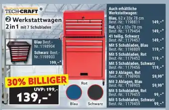 Norma Werkstattwagen 2 in 1 mit 7 Schubladen Angebot