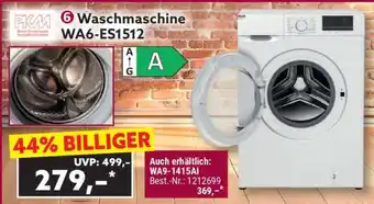 Norma Waschmaschine WA6-ES1512 Angebot