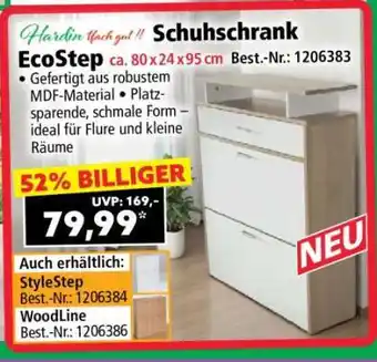 Norma Schuhschrank EcoStep Angebot