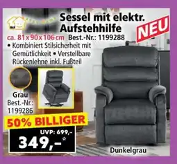 Norma Sessel mit elektr. Aufstehhilfe Angebot