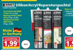 Norma Silikon/Acryl/Repaturspachtel Angebot