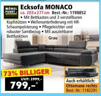 Norma Ecksofa MONACO Angebot