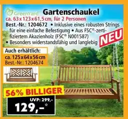Norma Gartenschaukel Angebot