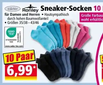 Norma Ronley Sneaker-Socken Angebot