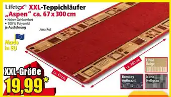 Norma XXL-Teppichläufer „Aspen“ ca. 67 x 300 cm Angebot