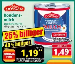 Norma Kondensmilch Angebot