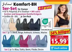 Norma J-Line Komfort-BH 5er-Set Angebot
