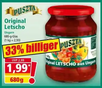 Norma Original Letscho Angebot