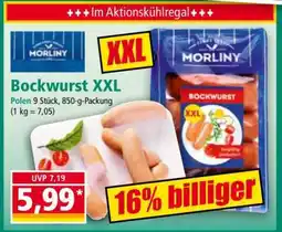 Norma Bockwurst XXL Angebot