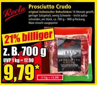 Norma Prosciutto Crudo Angebot