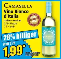 Norma Camasella Vino Bianco d'Italia Angebot