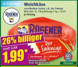 Norma Weichkäse Angebot
