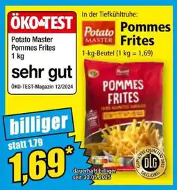 Norma Potato Master Pommes Frites 1 kg Angebot