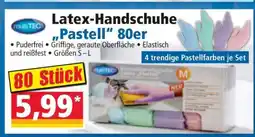 Norma Latex-Handschuhe „Pastell“ 80er Angebot