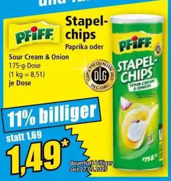 Norma Stapel-chips Angebot