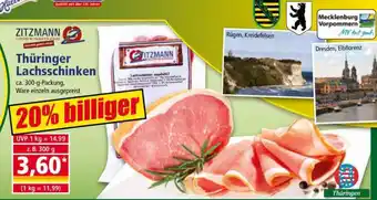 Norma Thüringer Lachsschinken Angebot