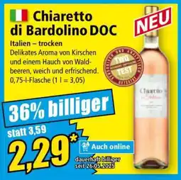 Norma Chiaretto di Bardolino DOC Angebot