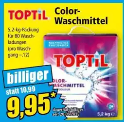 Norma TOPTiL Color-Waschmittel Angebot