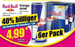 Norma Red Bull Energy-Drink 6er Pack Angebot