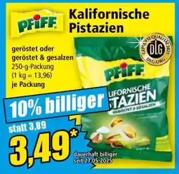 Norma Kalifornische Pistazien Angebot