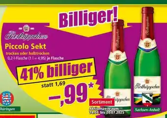 Norma Rotkäppchen Piccolo Sekt Angebot