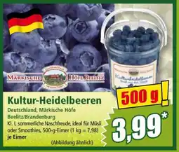 Norma Kultur­ heidelbeeren Angebot