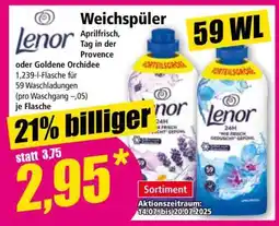 Norma Lenor Weichspüler Angebot