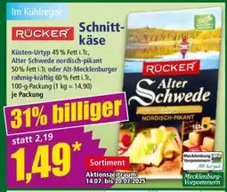 Norma Rücker Schnittkäse Angebot