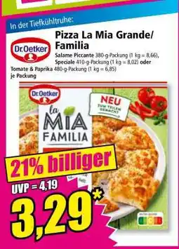 Norma Pizza La Mia Grande/Familia Angebot