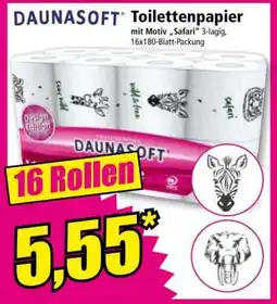 Norma DAUNASOFT Toilettenpapier Angebot